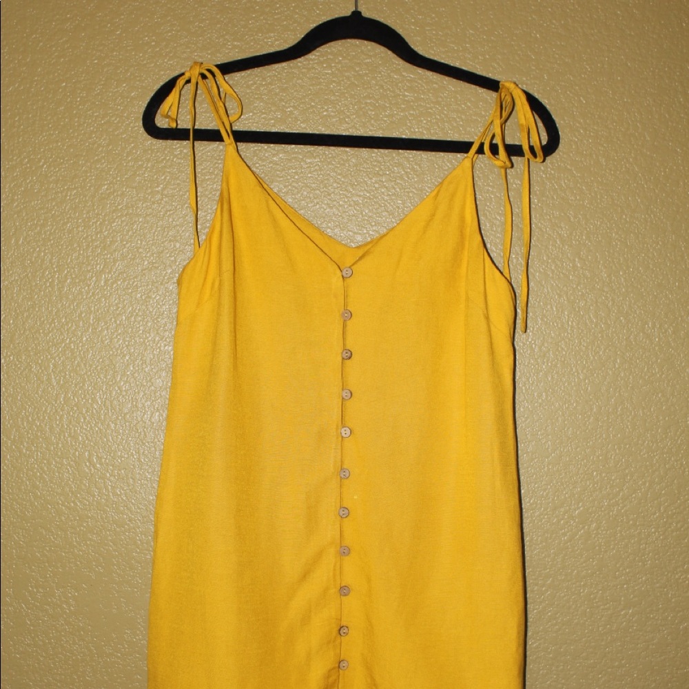 Forever 21 Mustard yellow dress